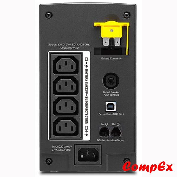 Apc Back-Ups 700Va 230V Avr Iec Sockets Bx700Ui Ups