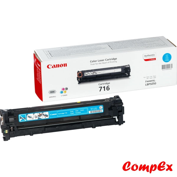 Canon 716C Cyan Toner Cartridge (#1979B002)