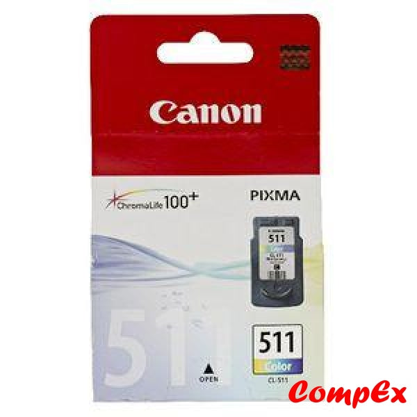 Canon CL-511 Colour (2972B001) Ink Cartridge - View #7