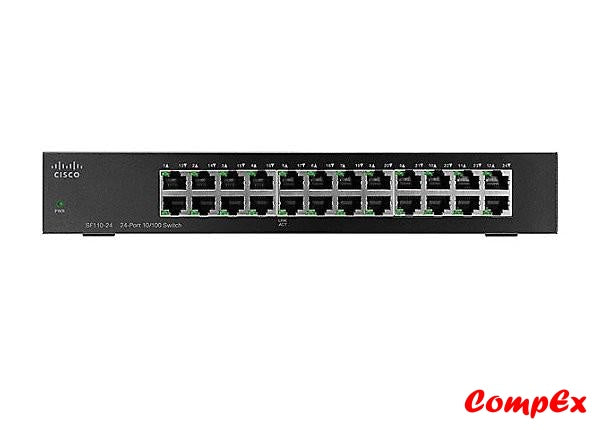 Cisco Small Business SF110 24 ports unmanaged rackmountable switch