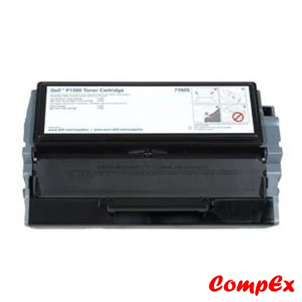 Dell - P1500 Black High Capacity Toner Cartridge (7Y606)