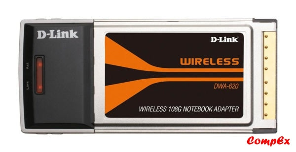 Dlink Pcmcia Wireless Adapter Dwa-620 Network Card