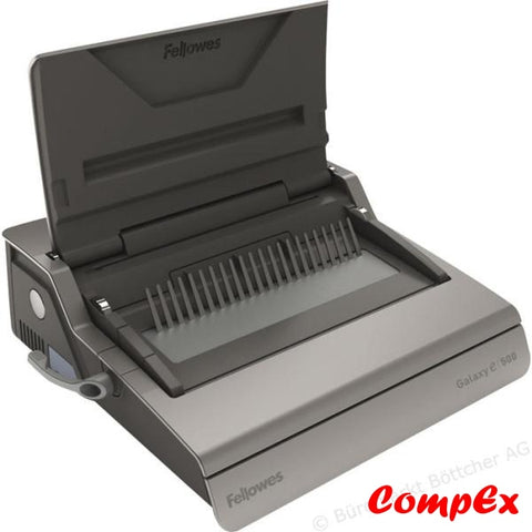 Fellowes Galaxy-E 500 Electric Comb Binding Machine W/ Starter Kit