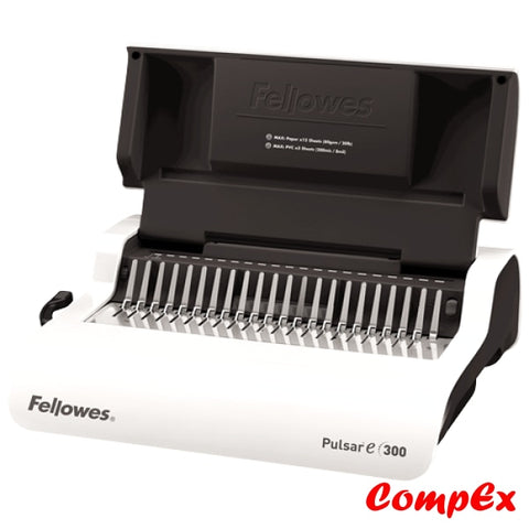 Fellowes Pulsar E 300 Electric Comb Binding Machine W/starter Kit