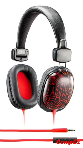 Genius Hs-M470 Black And Red Headset Headset