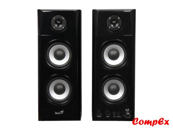 Genius SP-HF1800A 50 W 2.0 Three-way Hi-Fi Wood Speakers