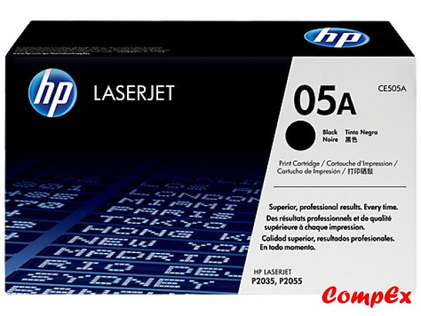 Hp 05A Black Original Laserjet Toner Cartridge (Ce505A)