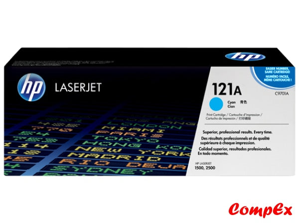 Hp 121A Cyan Original Laserjet Toner Cartridge (C9701A)