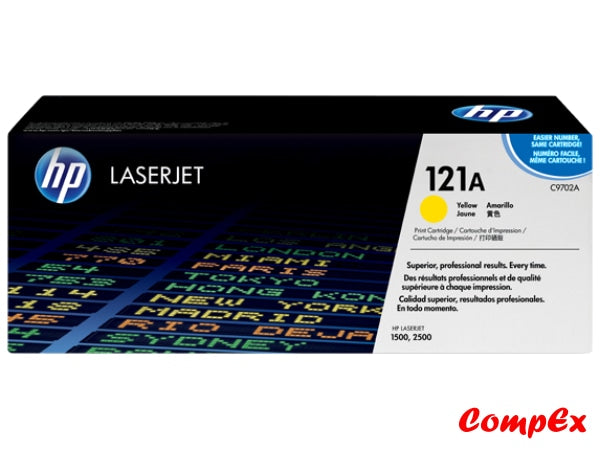 Hp 121A Yellow Original Laserjet Toner Cartridge (C9702A)