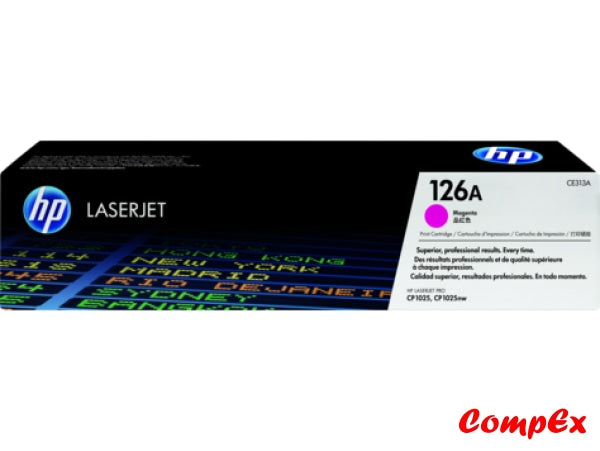Hp 126A Magenta Original Laserjet Toner Cartridge (Ce313A)