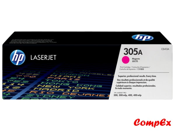 Hp 305A Magenta Original Laserjet Toner Cartridge (Ce413A)