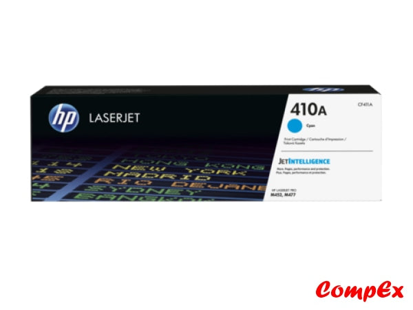 Hp 410A Cyan Original Laserjet Toner Cartridge (Cf411A)