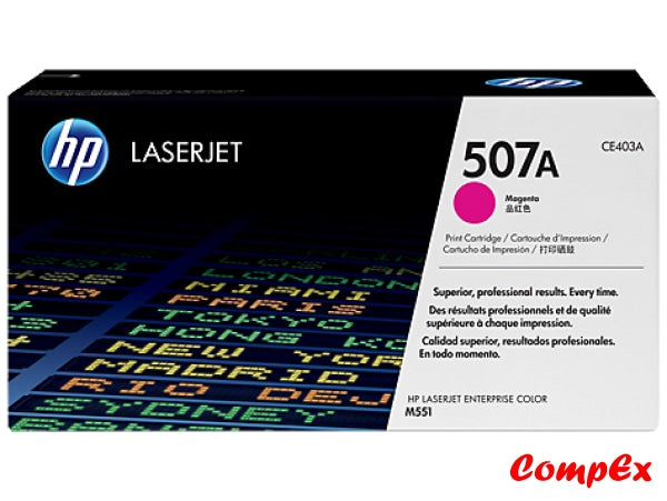 Hp 507A Magenta Original Laserjet Toner Cartridge (Ce403A)
