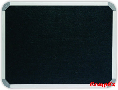 Info Board (Aluminium Frame - 1200*900Mm Black) Boards Felt)