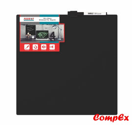 Magnetic Whiteboard Tile (355*355Mm - Black) Whiteboards