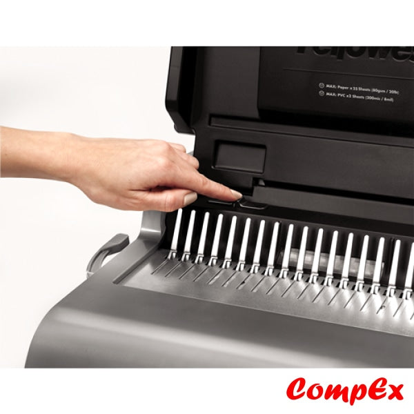 Quasar E 500 Electric Comb Binding Machine W/ Starter Kit
