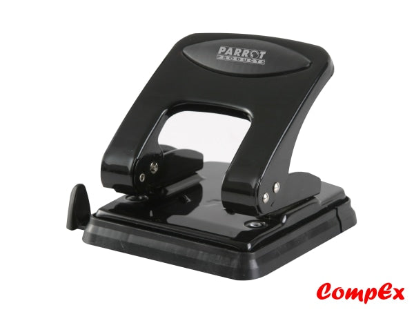 Steel Hole Punch (40 Sheets - Black) Paper Punches