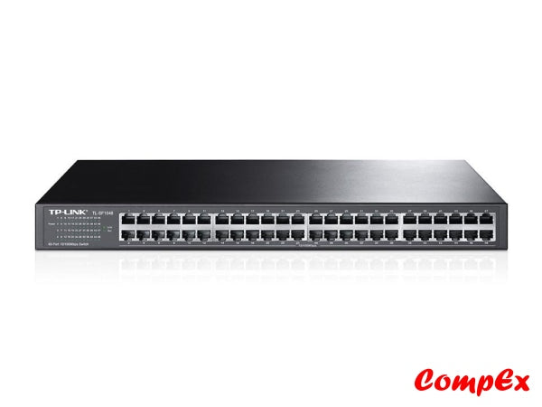 TP-Link 48-Port 10/100Mbps Rackmount Switch TL-SF1048 – Computer