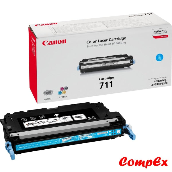 Canon 711C Cyan Toner Cartridge (#1659B002)