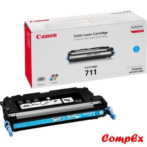 Canon 711C Cyan Toner Cartridge (#1659B002)