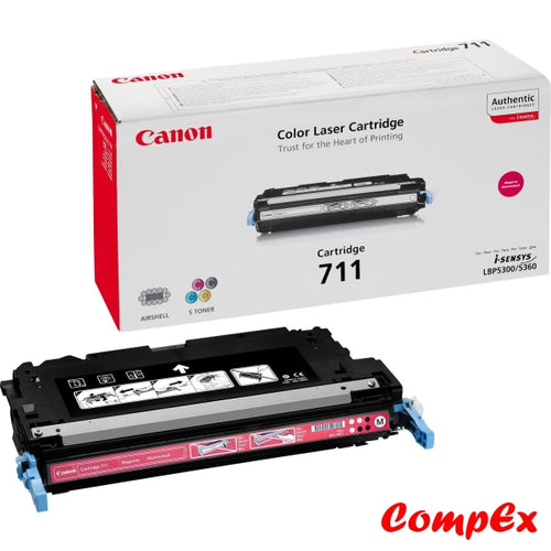 Canon 711M Magenta Toner Cartridge (#1658B002)