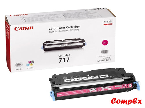 Canon 717M Magenta Toner Cartridge (2576B002Aa)