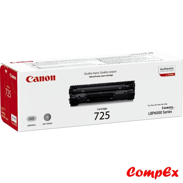 Canon 725 Toner Cartridge (#3484B002)