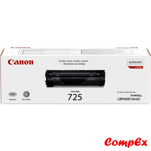 Canon 725 Toner Cartridge (#3484B002)