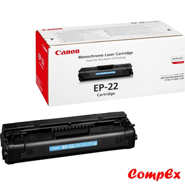 Canon Ep-22 Toner Cartridge (#1550A003)