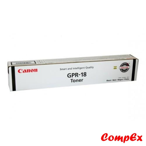 Canon Gpr-18 Black Toner Cartridge (0384B003Aa)