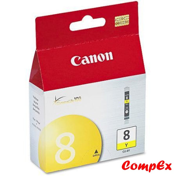Canon Ink Cartridge Cli-8 B/c/m/y (13Ml) Yellow