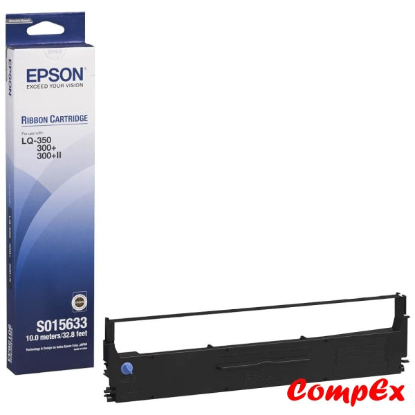 Epson Black Fabric Ribbon Cartridge - S015633 (10 Metres) – Computer ...