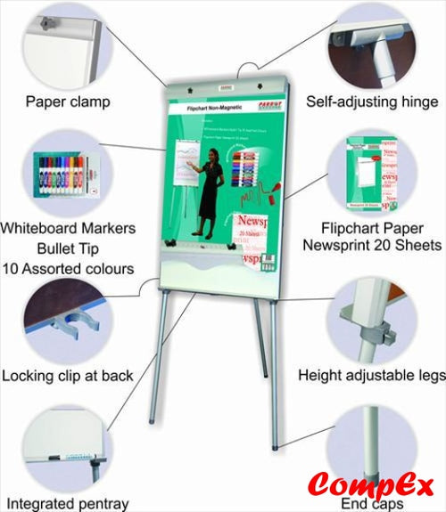 Flipchart Non-Magnetic Standard (1000*640Mm - Retail) Flipcharts