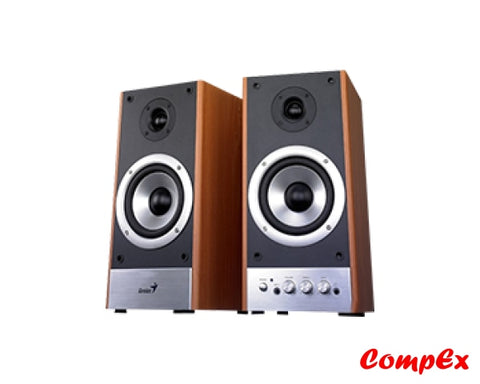 Genius 60-Watt Two-Way Hifi Wood Speakers Sp-Hf2000X