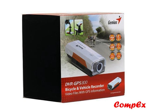 Genius Dvr-Gps300 Bicycle And Vehicle Recorder With Gps