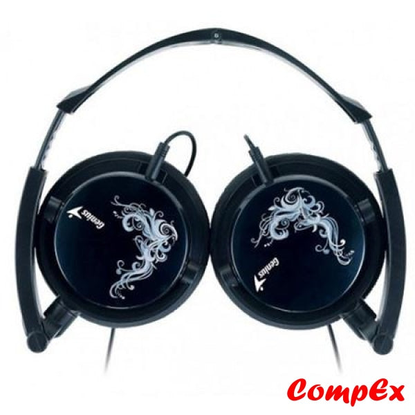 Genius Foldable Headband Headset Hs-410F Black