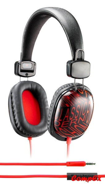 Genius Hs-M470 Black And Red Headset  Headset