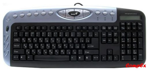 Genius Kb 29E Blue Calculator Keyboard Ps2