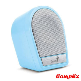 Genius Mini Portable/rechargeable Speaker Sp-I177 Blue Speakers
