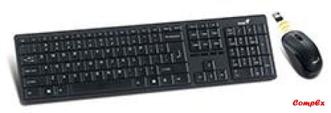 Genius Slimstar 8000Me Slim 2.4Ghz Wireless Keyboard Combo