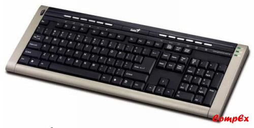 Genius Slimstar Stylish Slim Multimedia Keyboard Ps/2