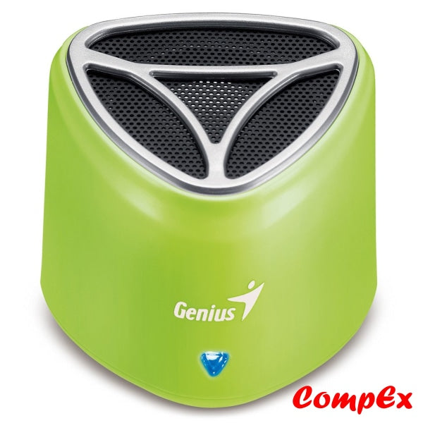 Genius Sp-I175 Mini Portable Speaker - Green Speakers