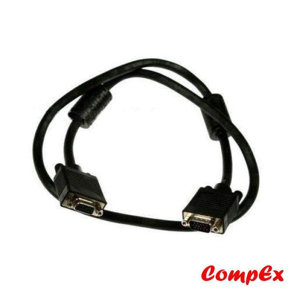 Goldx Vga Monitor Extension Cable Hd15 M/f 6Ft Video