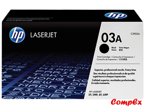 Hp 03A Black Original Laserjet Toner Cartridge (C3903A)