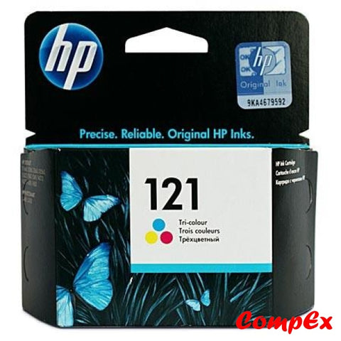 Hp 121 Tri-Color Original Ink Cartridge (Cc643He)