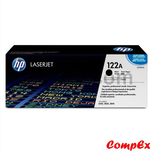 Hp 122A Black Original Laserjet Toner Cartridge (Q3960A)