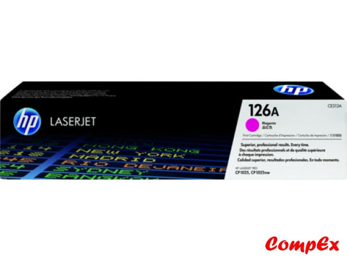 Hp 126A Magenta Original Laserjet Toner Cartridge (Ce313A)