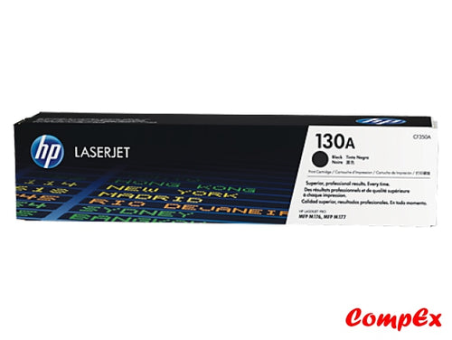 Hp 130A Black Original Laserjet Toner Cartridge (Cf350A)