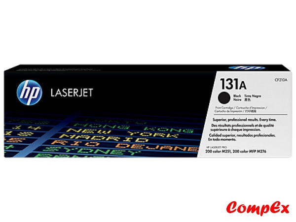 Hp 131A Black Original Laserjet Toner Cartridge (Cf210A)