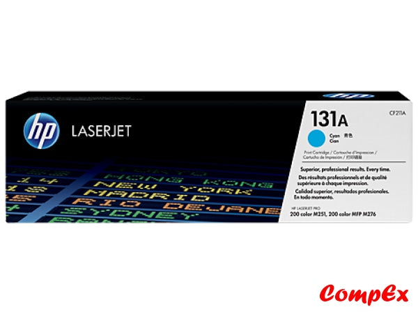 Hp 131A Cyan Original Laserjet Toner Cartridge (Cf211A)